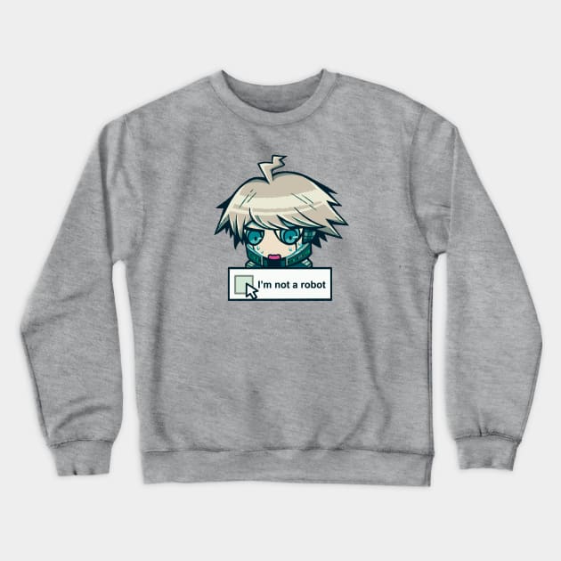 Kiibo (I'm not a robot) Crewneck Sweatshirt by OkiComa